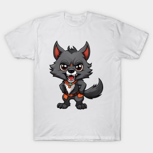 Cute little angry warewolf T-Shirt